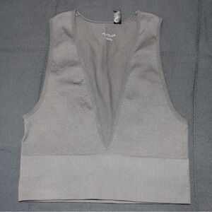 Urban Outfitters Gray Crop Top
